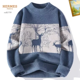 hermes sweaters manches longues pour homme s_127bb05